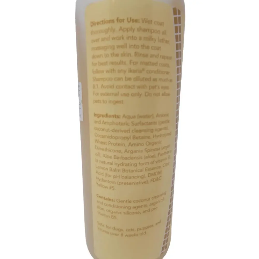 Ikaria Pet Dog Cat Shampoo 16oz Nourish Release Lemon Sage Human Salon Grade
